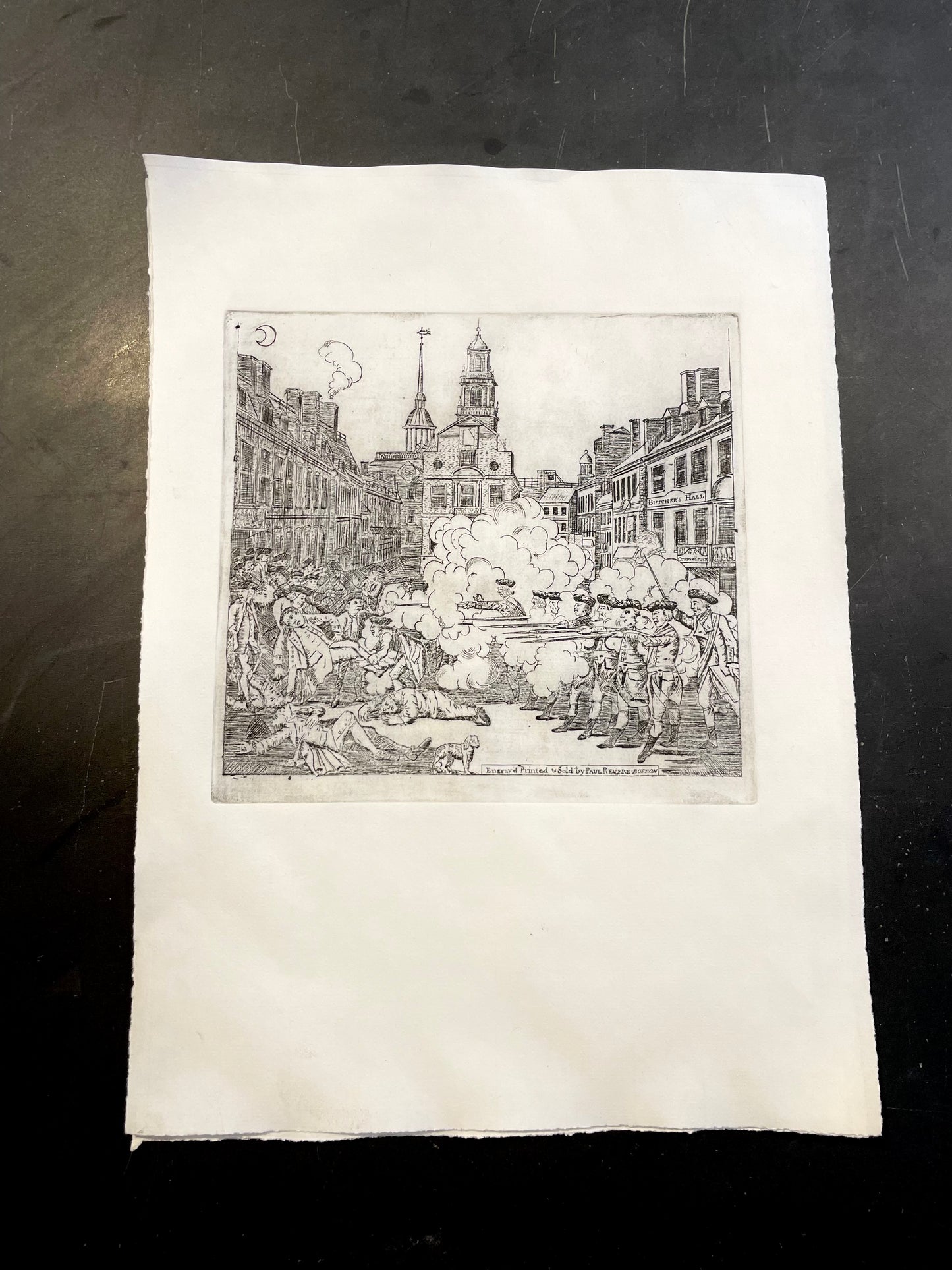 Boston Massacre Engraving - 250th Commemorative