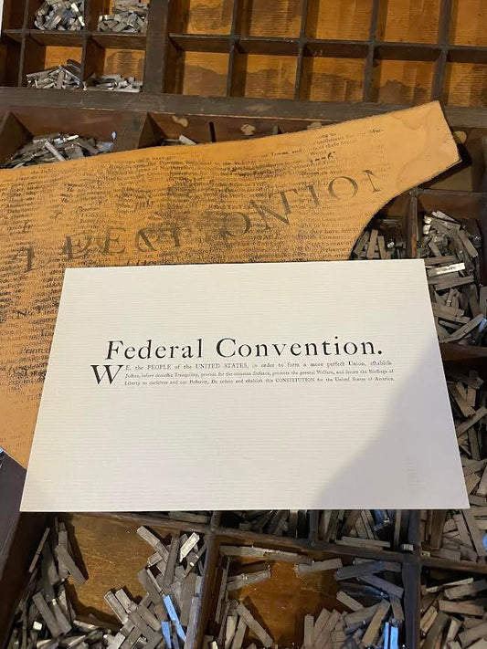 Federal Convention Postcard